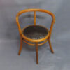 starozitne zrestaurovane kreslo kresilko buk kuze thonet